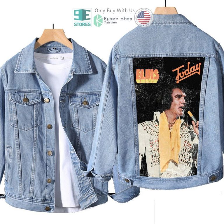 elvis presley today album denim jacket 1 80083