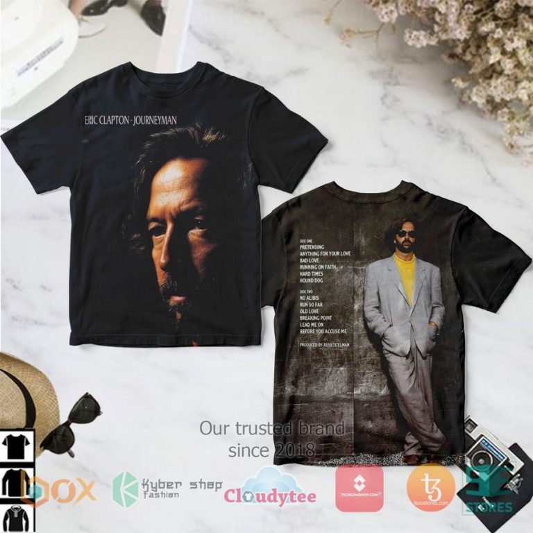 eric clapton journeyman album 3d t shirt 1 16220