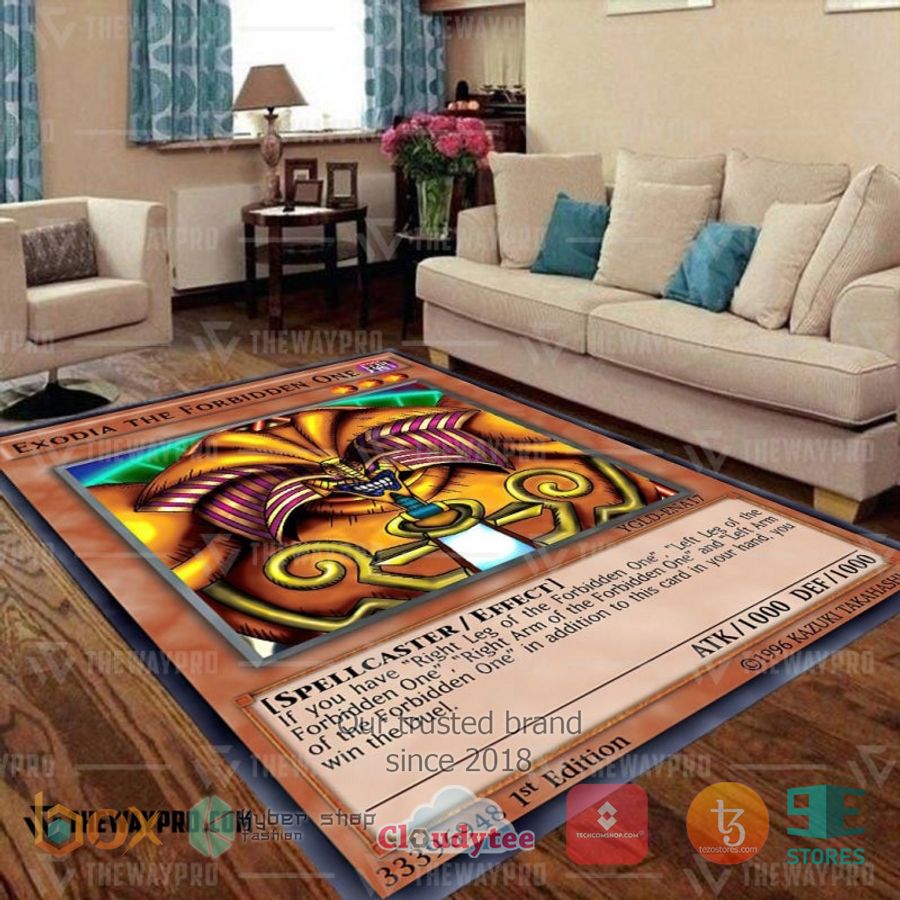 exodia the forbidden one rug 1 10710