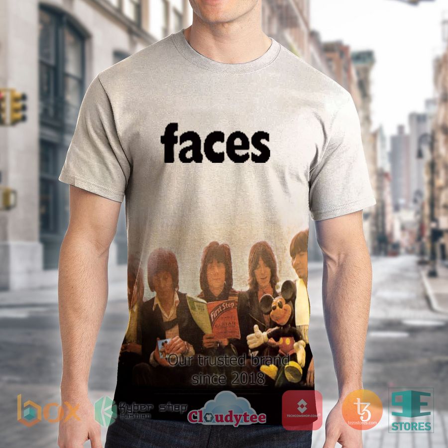 faces band first step album 3d t shirt 2 7712