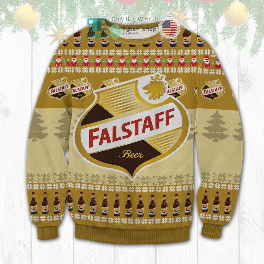 fallstaff beer christmas sweatshirt sweater 1 41330