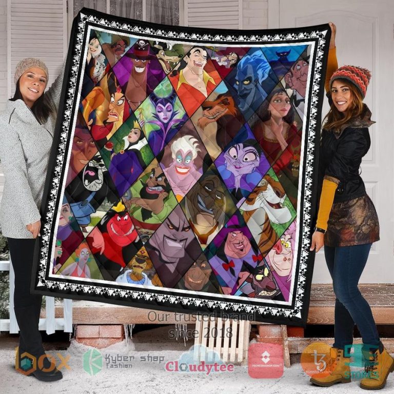 favorite villains quilt blanket 1 12313