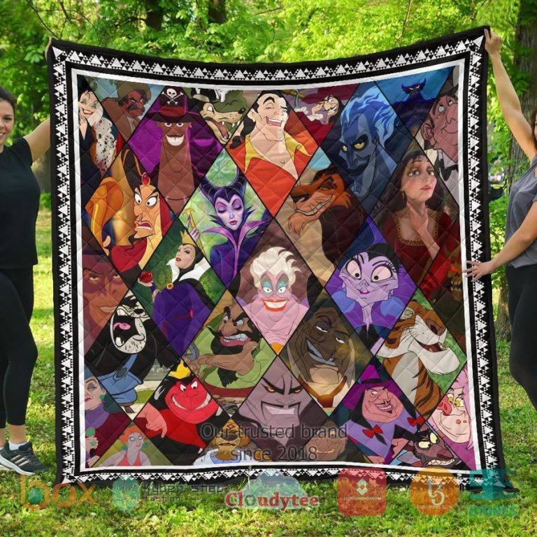 favorite villains quilt blanket 2 25289