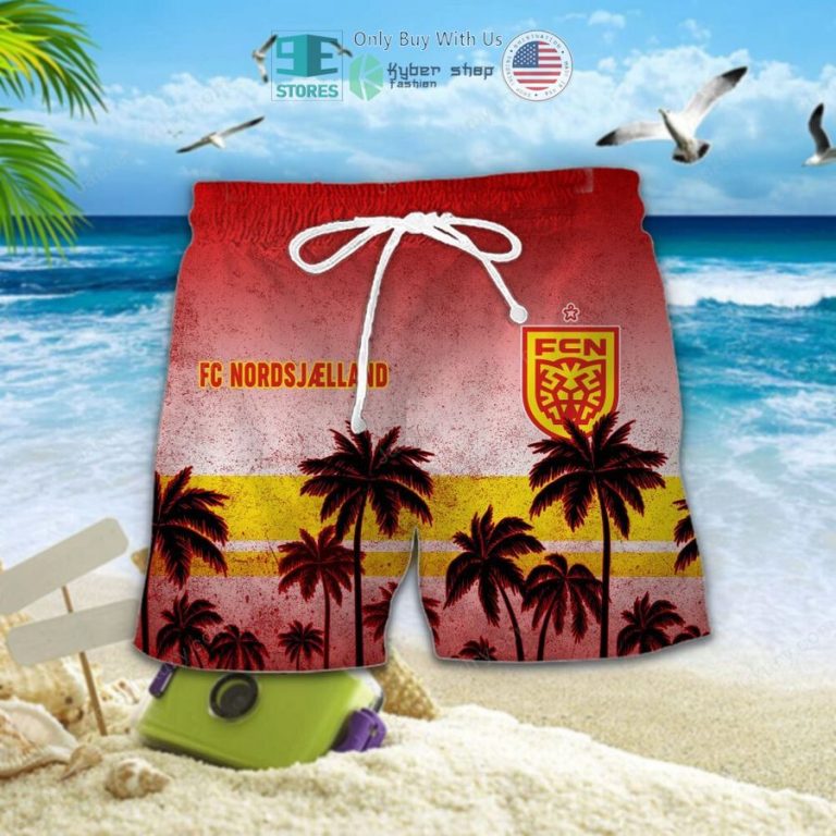 fc nordsjelland hawaii shirt shorts 2 46670