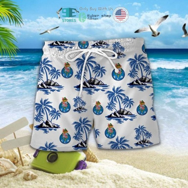 fc porto hawaiian shirt shorts 2 22562