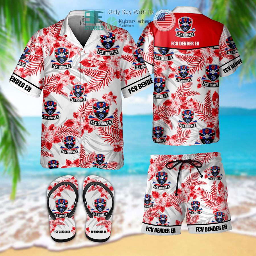fcv dender eh hawaii shirt shorts 1 12176