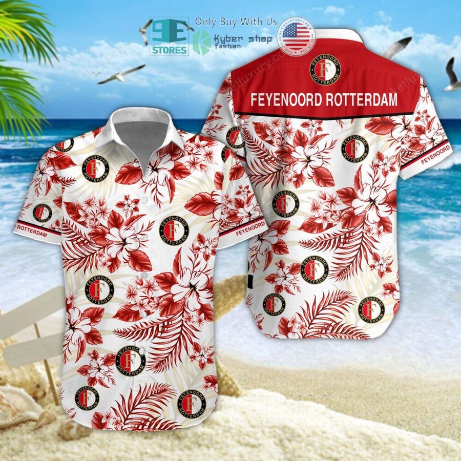 feyenoord rotterdam red hawaii shirt shorts 1 97155