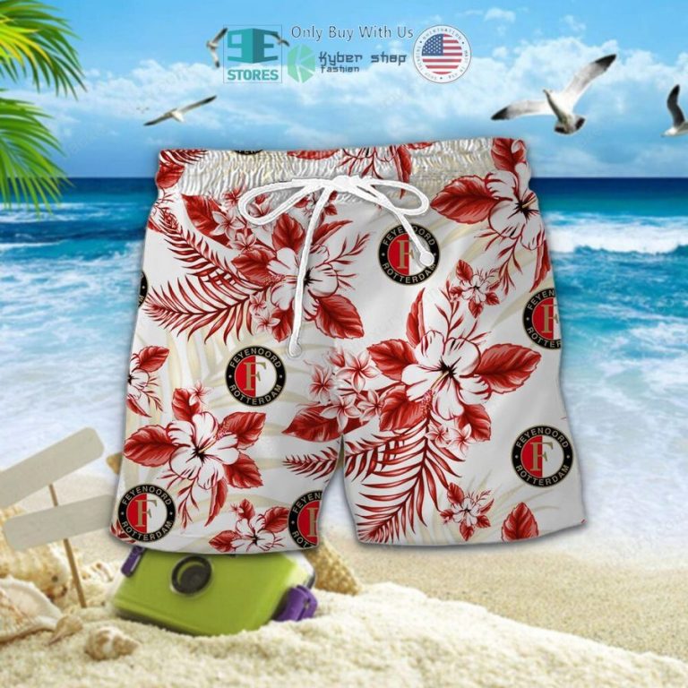 feyenoord rotterdam red hawaii shirt shorts 2 87958