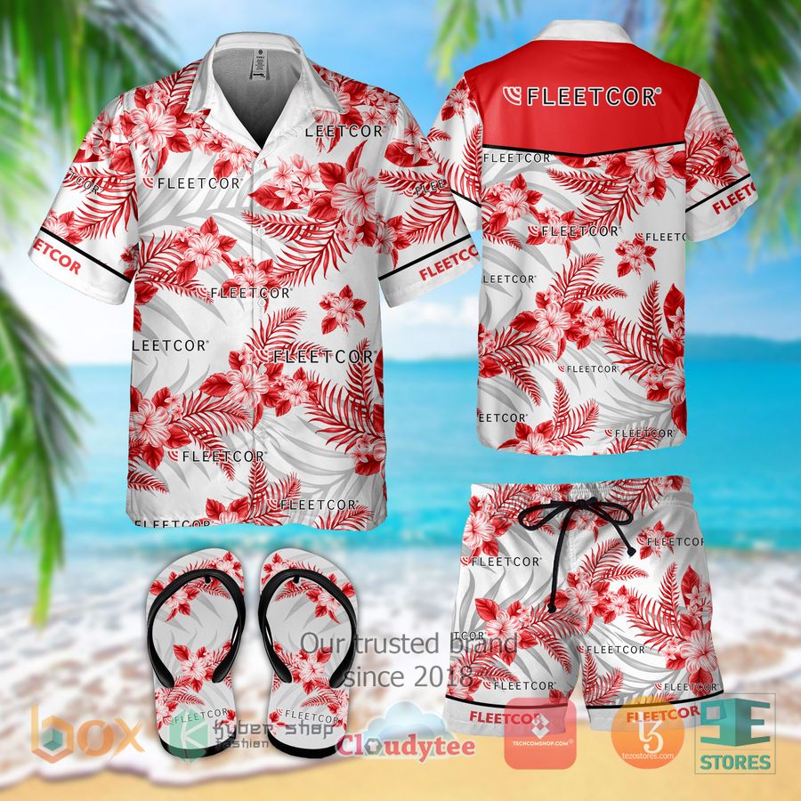 fleetcor hawaiian shirt shorts 1 68823