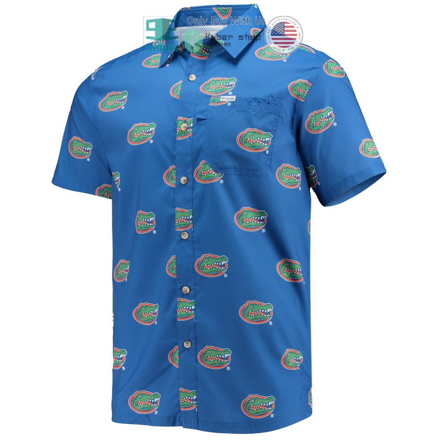 florida gators columbia super slack tide royal hawaiian shirt 2 33057