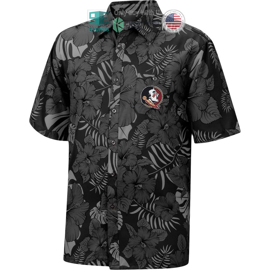 florida state seminoles colosseum the dude camp black hawaiian shirt 2 14887