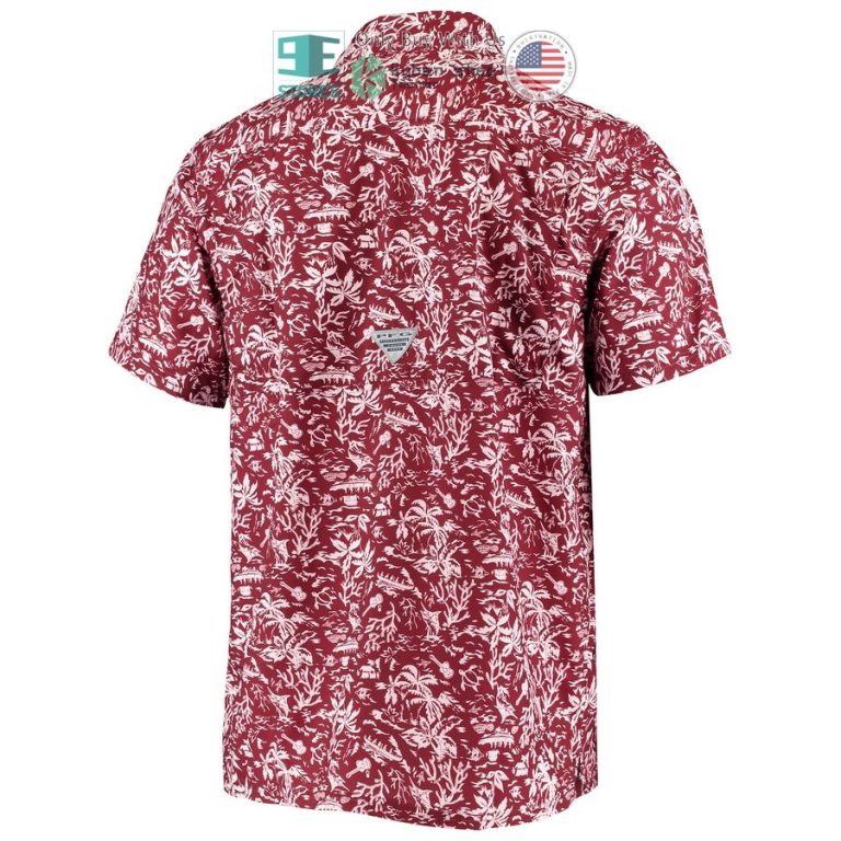 florida state seminoles columbia super slack tide garnet hawaiian shirt 3 80668