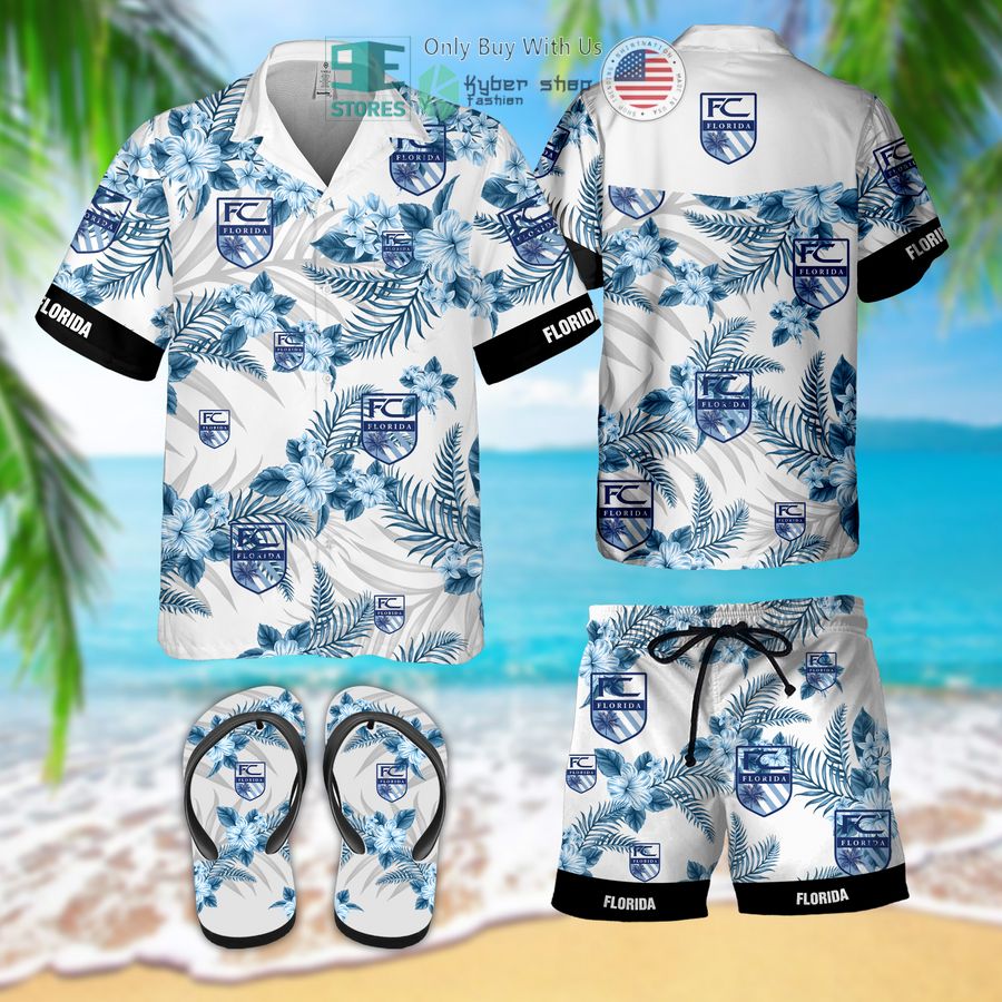 florida u23 fc hawaiian shirt flip flops 1 42445