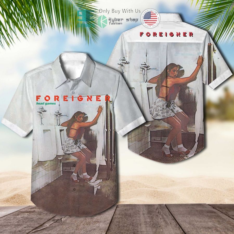 foreigner band head games album hawaiian shirt 1 5655