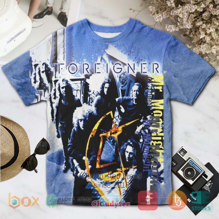 foreigner band mr moonlight album 3d t shirt 3 88238