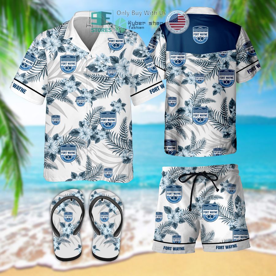 fort wayne hawaiian shirt flip flops 1 38347