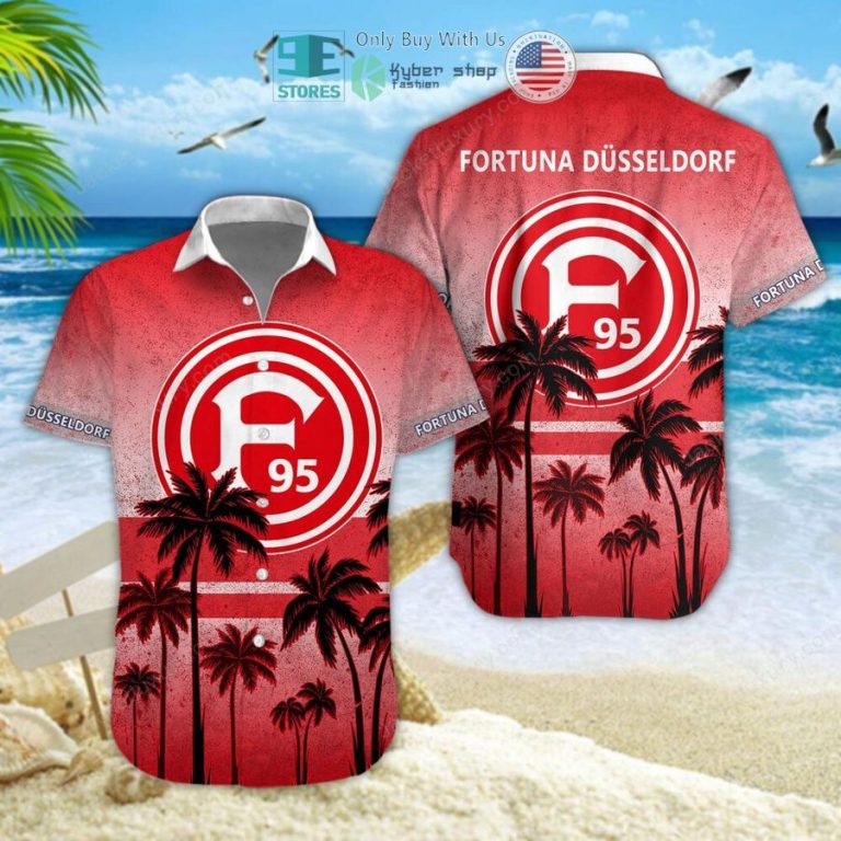 fortuna dusseldorf hawaiian shirt shorts 1 16656