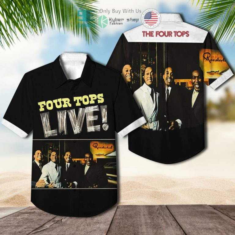 four tops four tops live 1966 album hawaiian shirt 1 5820