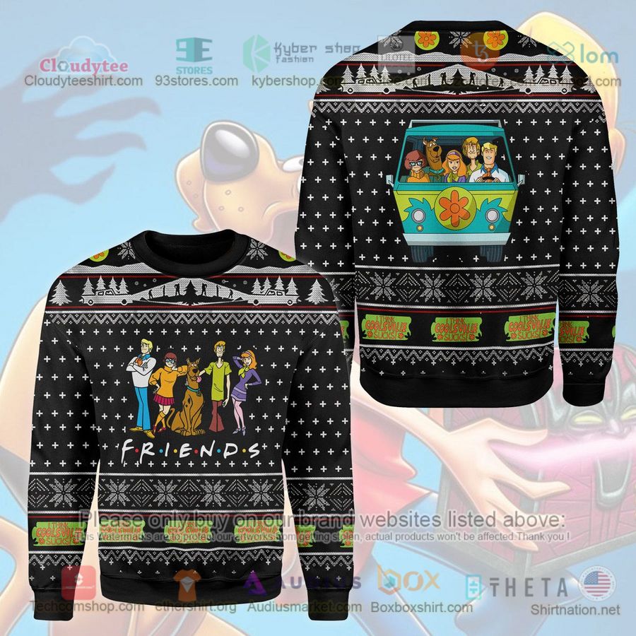 friends tv scooby doo characters sweatshirt sweater 1 43484