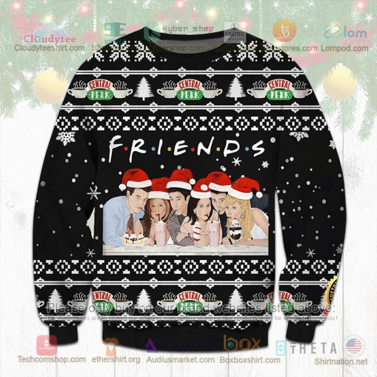 friends tv show christmas sweatshirt sweater 1 58781