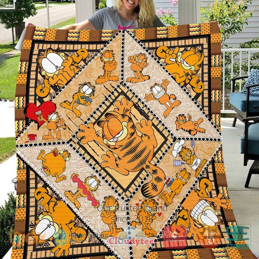 funny garfield quilt 1 17607