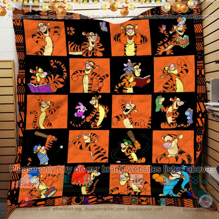 funny tigger quilt 3 64412