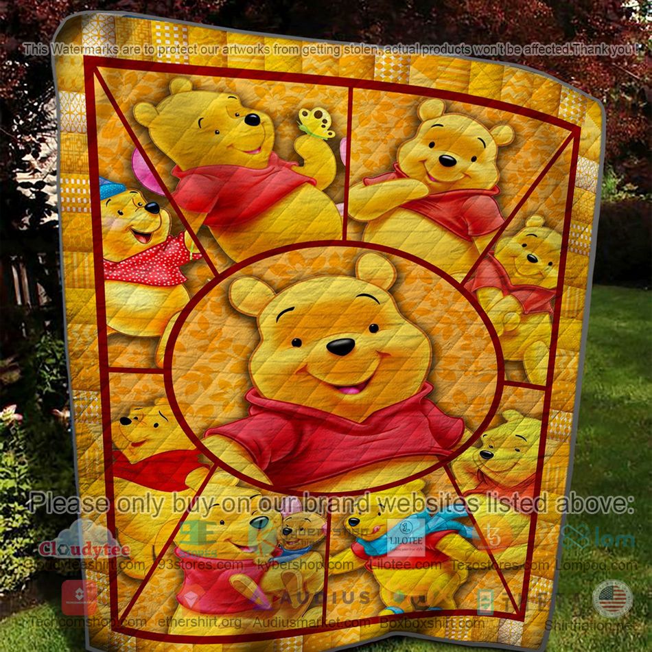 funny winnie the pooh quilt 2 92031