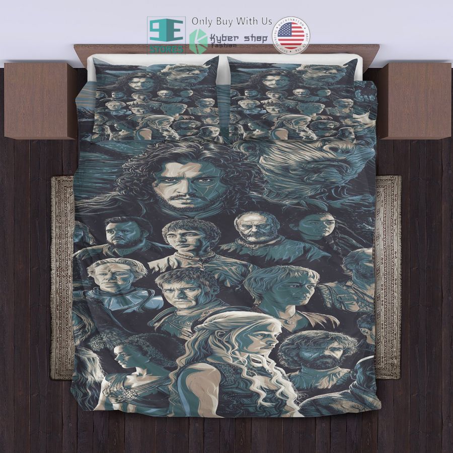 game of thrones characters bedding set 1 95791