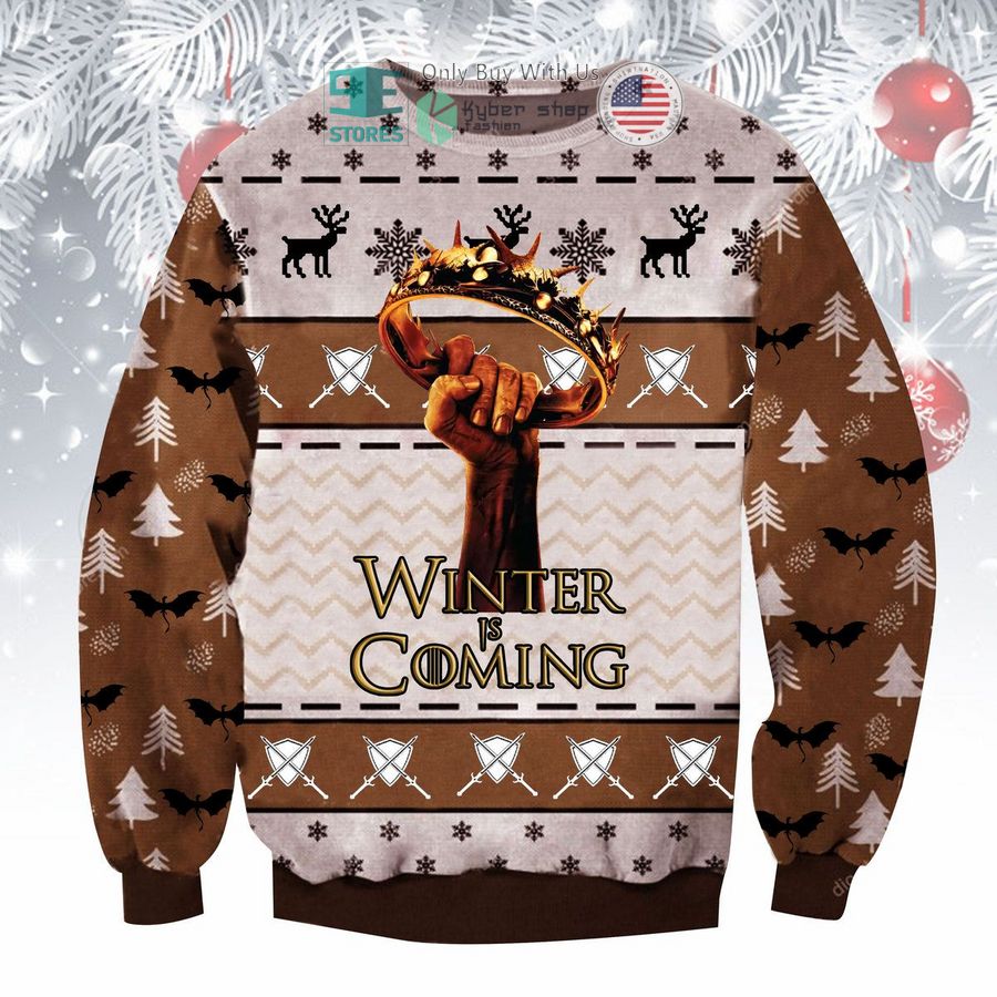 game of thrones winter is coming sweatshirt sweater 1 24629