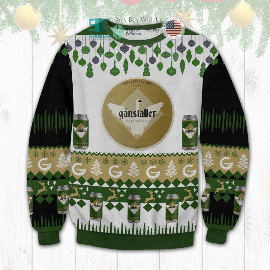 ganstaller beer christmas sweatshirt sweater 1 30468