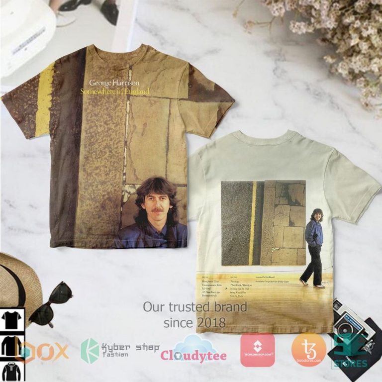 george harrison somewhere in england album 3d t shirt 1 31442