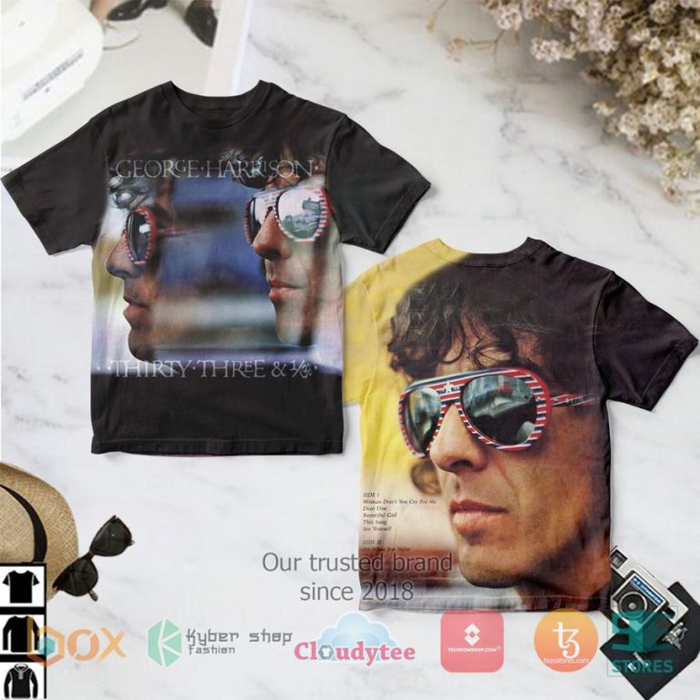 george harrison thirty three album 3d t shirt 1 42915