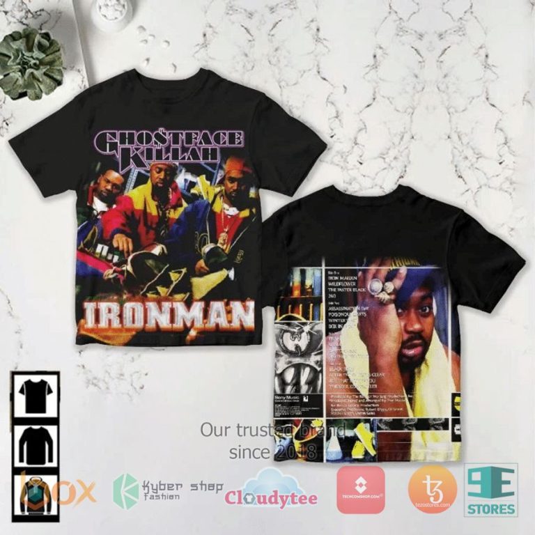 ghostface killah ironman album 3d t shirt 1 12553