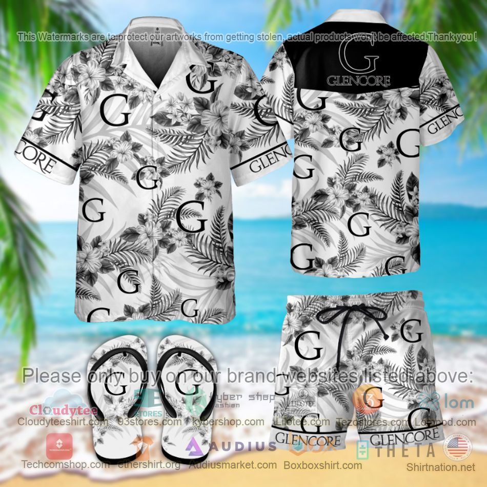 glencore hawaiian shirt shorts 1 5031