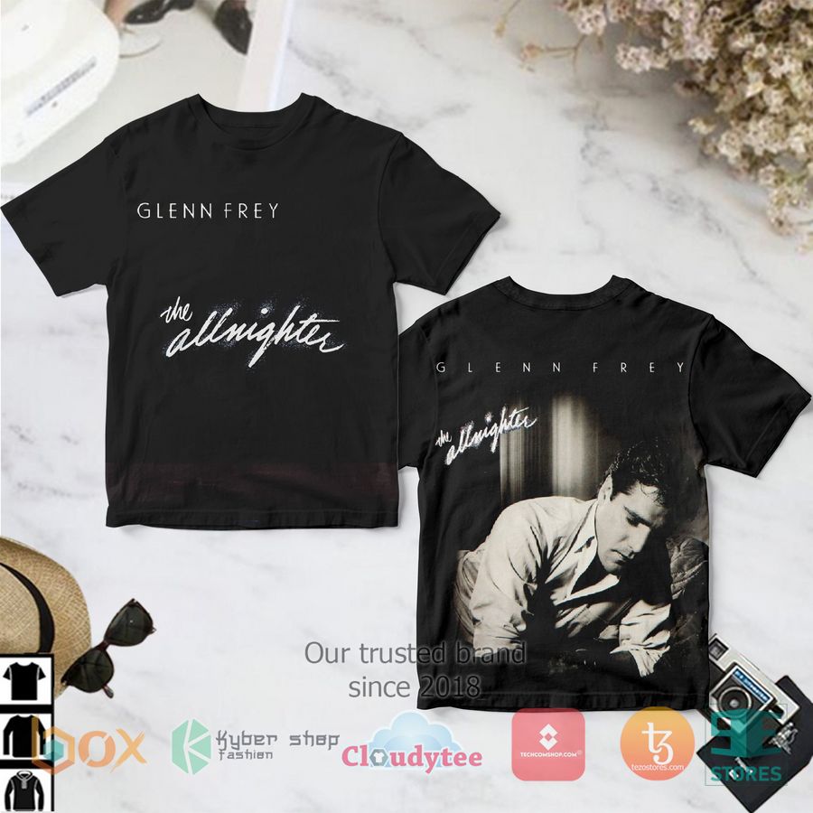 glenn frey the allnighter album 3d t shirt 1 72497