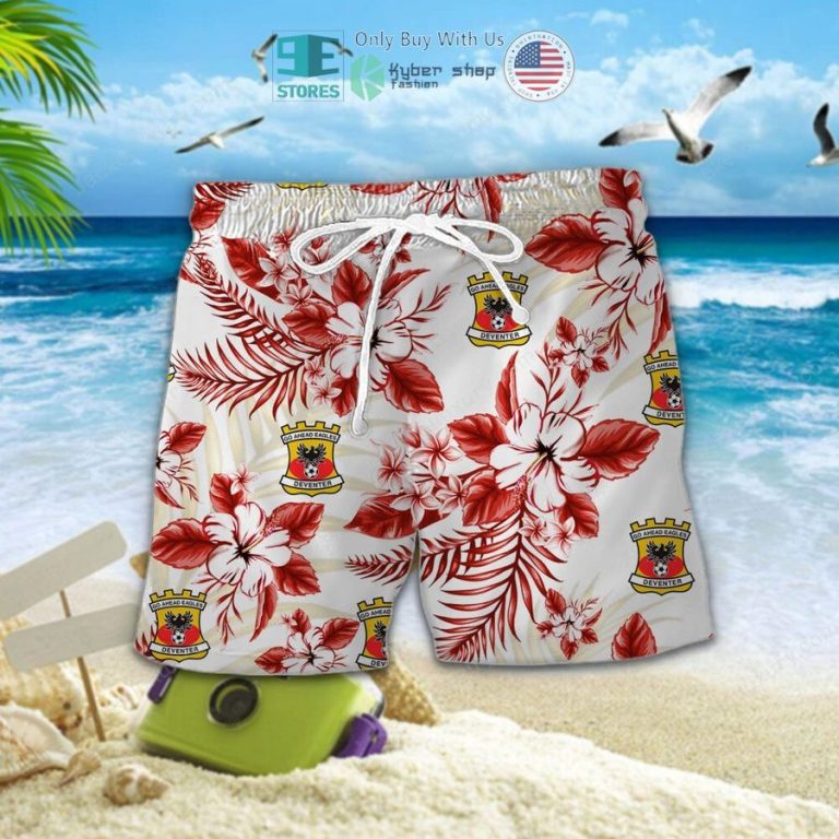 go ahead eagles red hawaii shirt shorts 2 41949