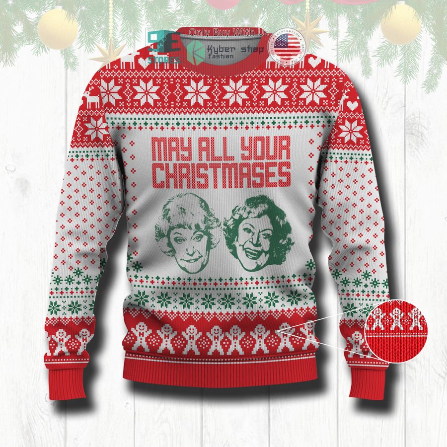 goden girls may all your christmas sweatshirt sweater 1 49582