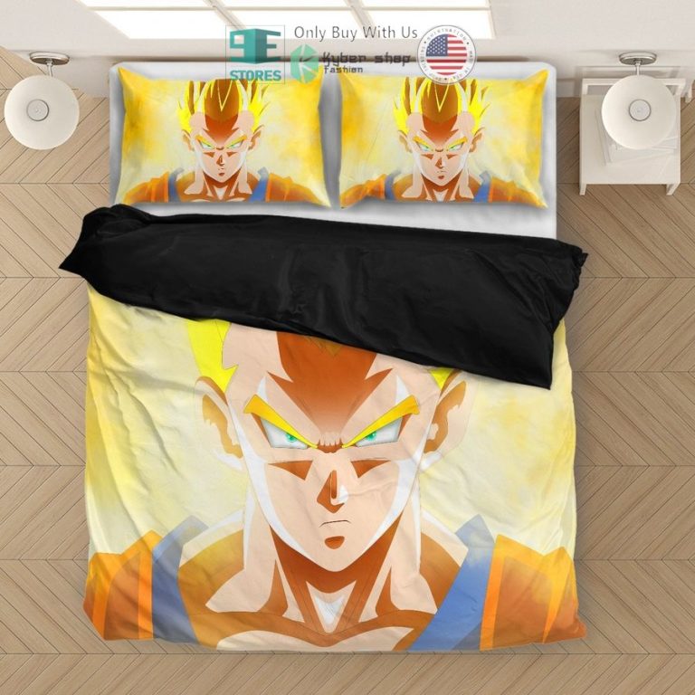 gohan super saiyan yellow bedding set 1 39022