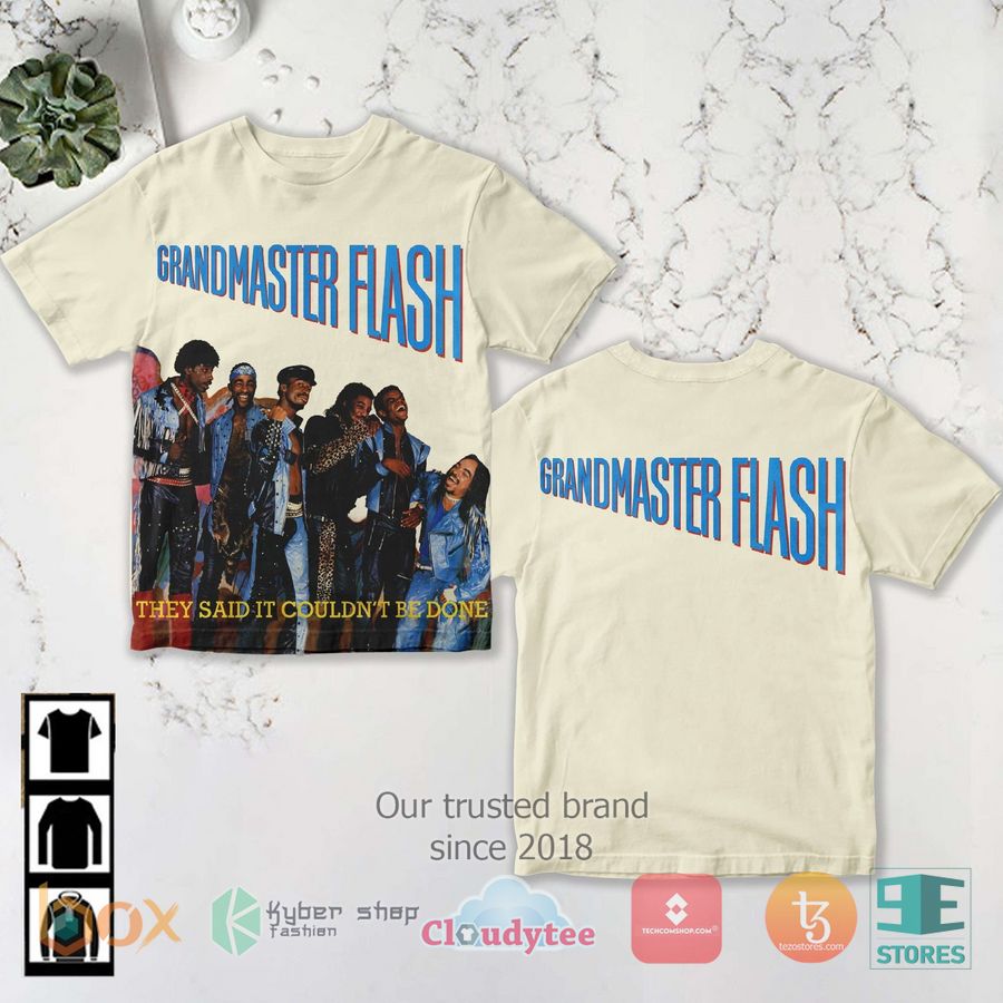grandmaster flash they said it couldnt be done album 3d t shirt 1 26979