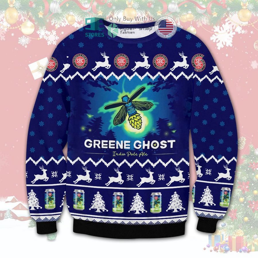 greene ghost christmas sweatshirt sweater 1 18485