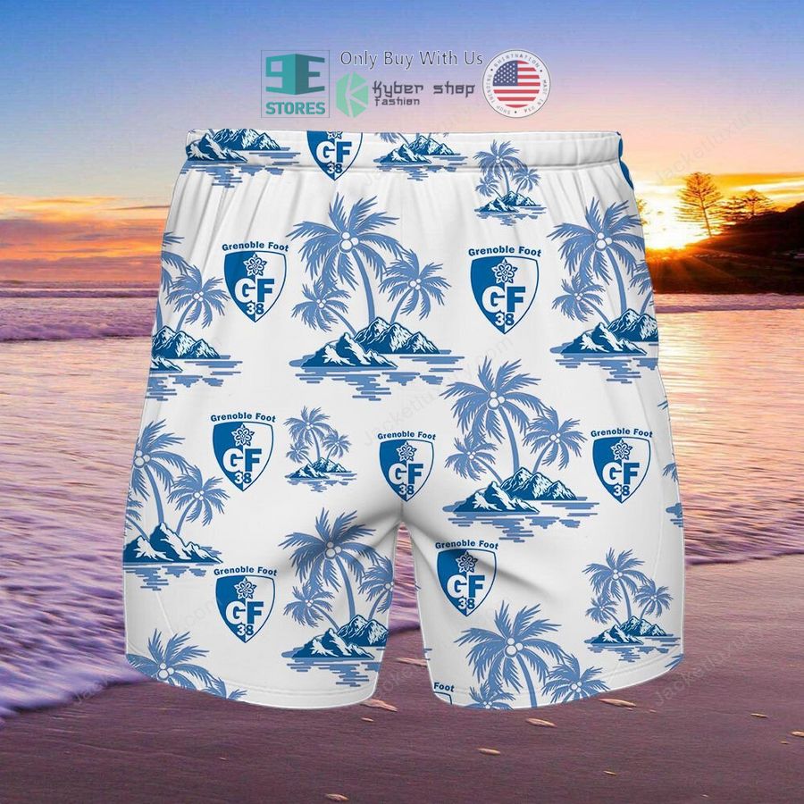 grenoble foot 38 hawaiian shirt shorts 2 39435