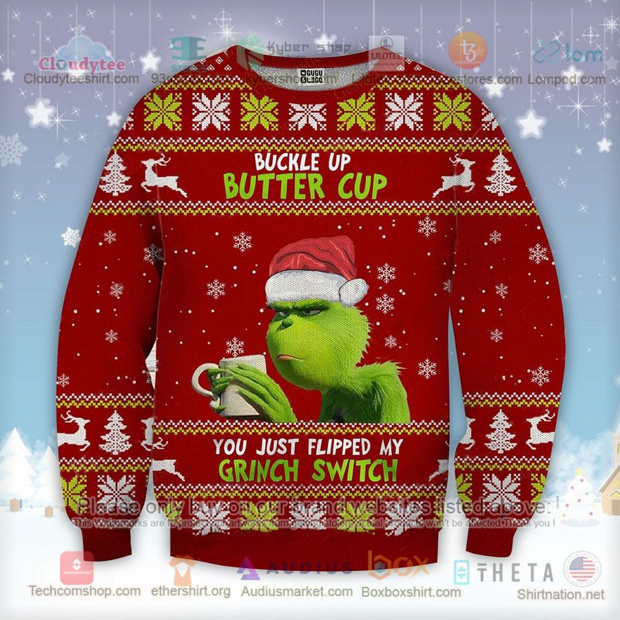 grinch buckle up butter cup sweatshirt sweater 1 97762