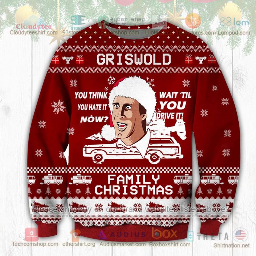 griswold family christmas sweatshirt sweater 1 7662