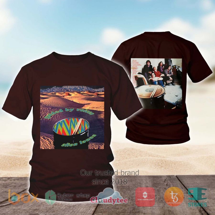 guided by voices band alien lanes album 3d t shirt 1 38519