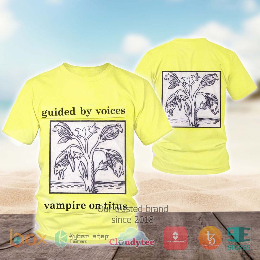 guided by voices band vampire on titus album 3d t shirt 1 29467