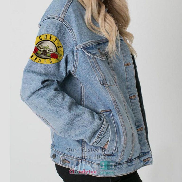 guns n roses band appetite for destruction album denim jacket 5 59783