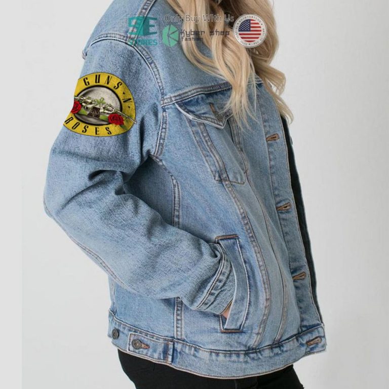 guns n roses band live era 87 93 album denim jacket 5 51581