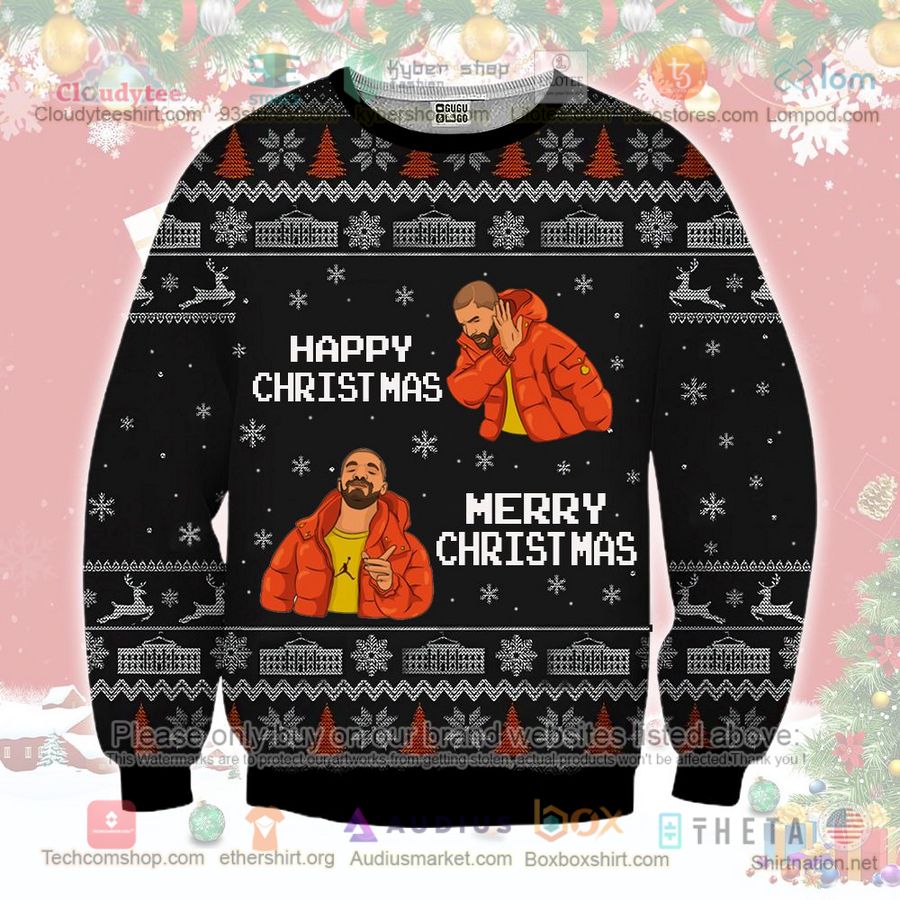 happy christmas merry christmas sweatshirt sweater 1 56047