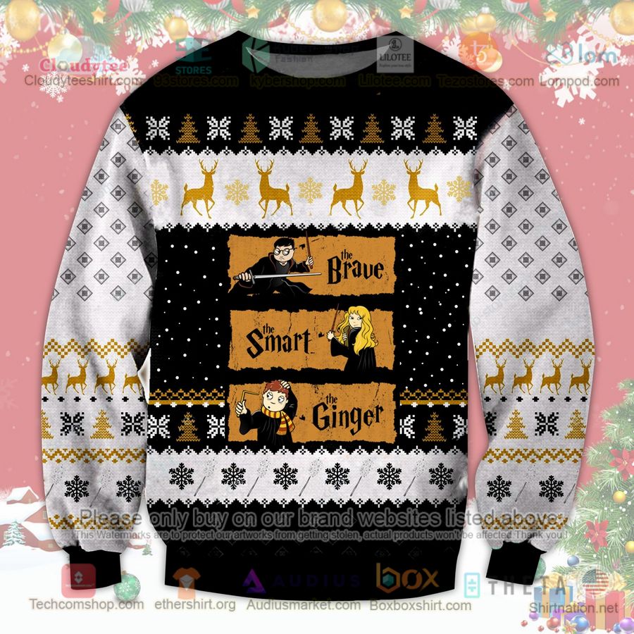 harry potter brave smart ginger christmas sweatshirt sweater 1 37312
