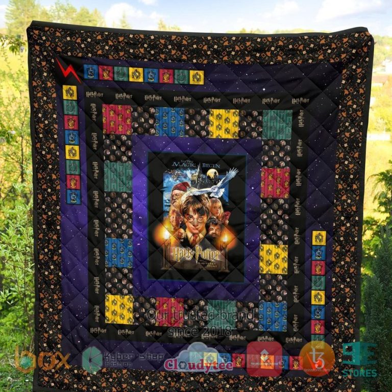 harry potter movies quilt blanket 3 28731